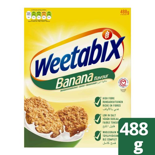 Weetabix Banana Whole Grain Biscuit - 500g